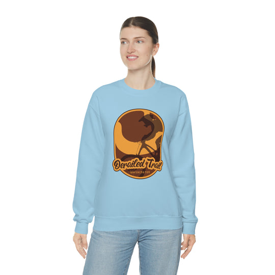 Derailed Trail - Washington Unisex Heavy Blend Crewneck Sweatshirt