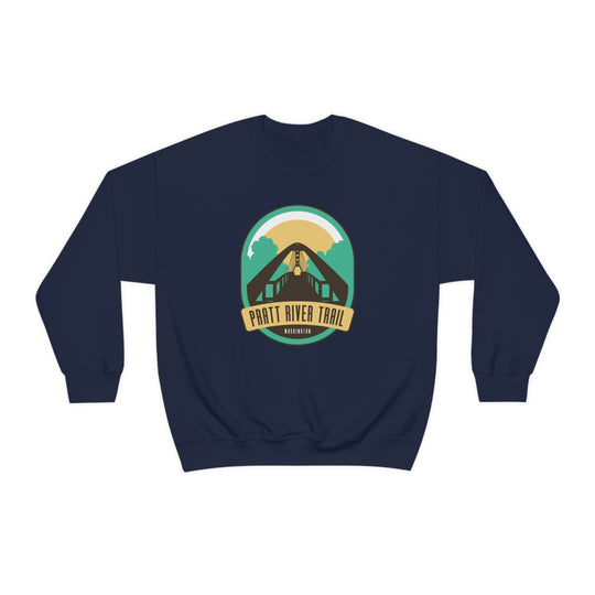 Pratt River Trail - Washington Unisex Heavy Blend Crewneck Sweatshirt