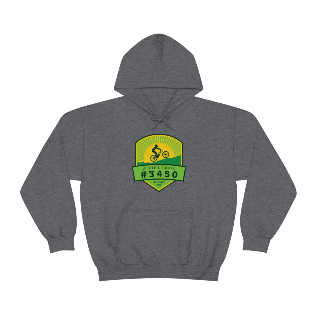 Alpine Trail #3450 - Oakridge, Oregon Unisex Heavy Blend Hooded Sweatshirt