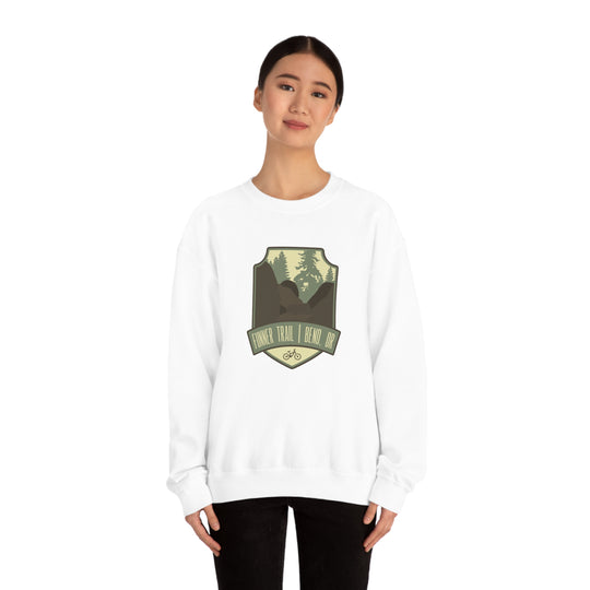 Funner Trail - Bend, Oregon Unisex Heavy Blend Crewneck Sweatshirt