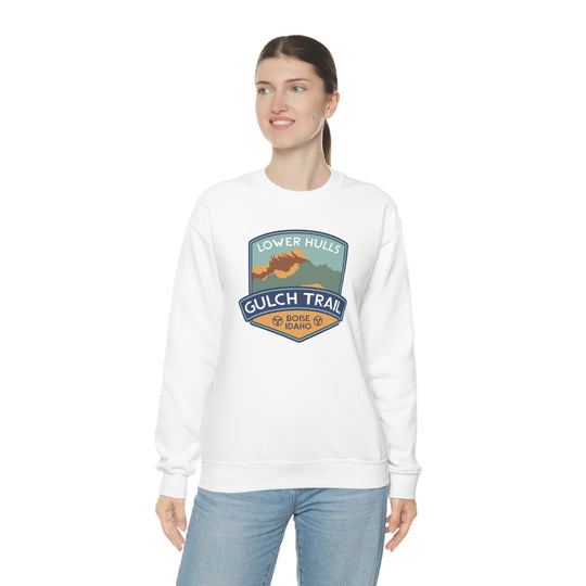 Lower Hulls Gulch Trail - Boise, Idaho Unisex Heavy Blend Crewneck Sweatshirt