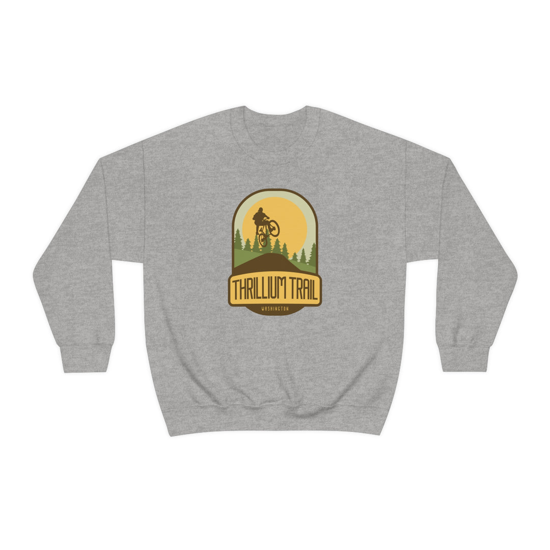 Thrillium Trail - Washington Unisex Heavy Blend Crewneck Sweatshirt