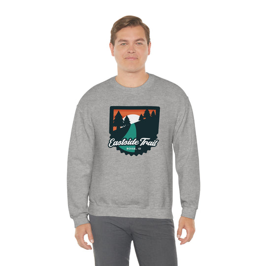 Eastside Trail - Boise, Idaho Unisex Heavy Blend Crewneck Sweatshirt