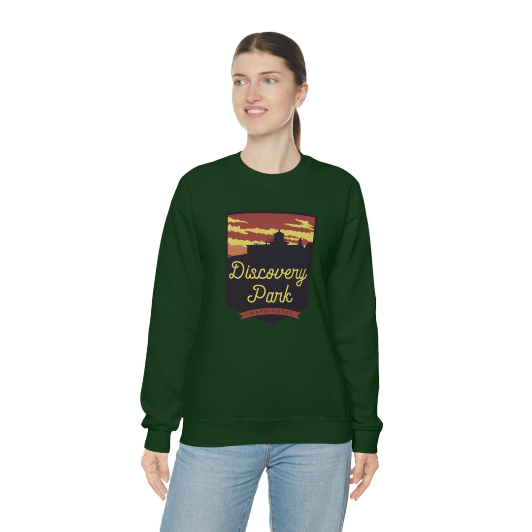 Discovery Park - Washington Unisex Heavy Blend Crewneck Sweatshirt