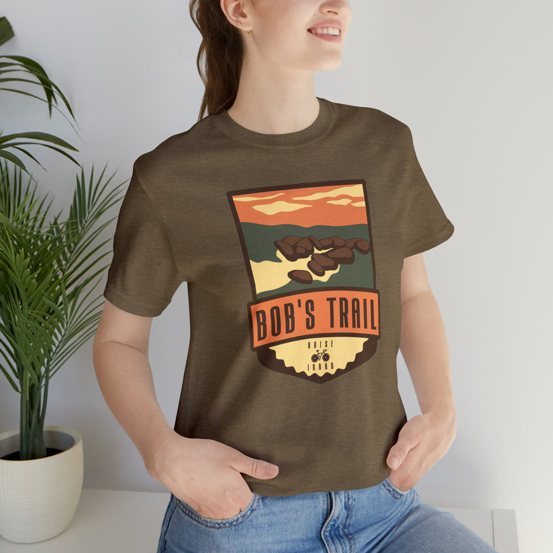 Bob's Trail - Boise, Idaho Unisex Tee Shirt