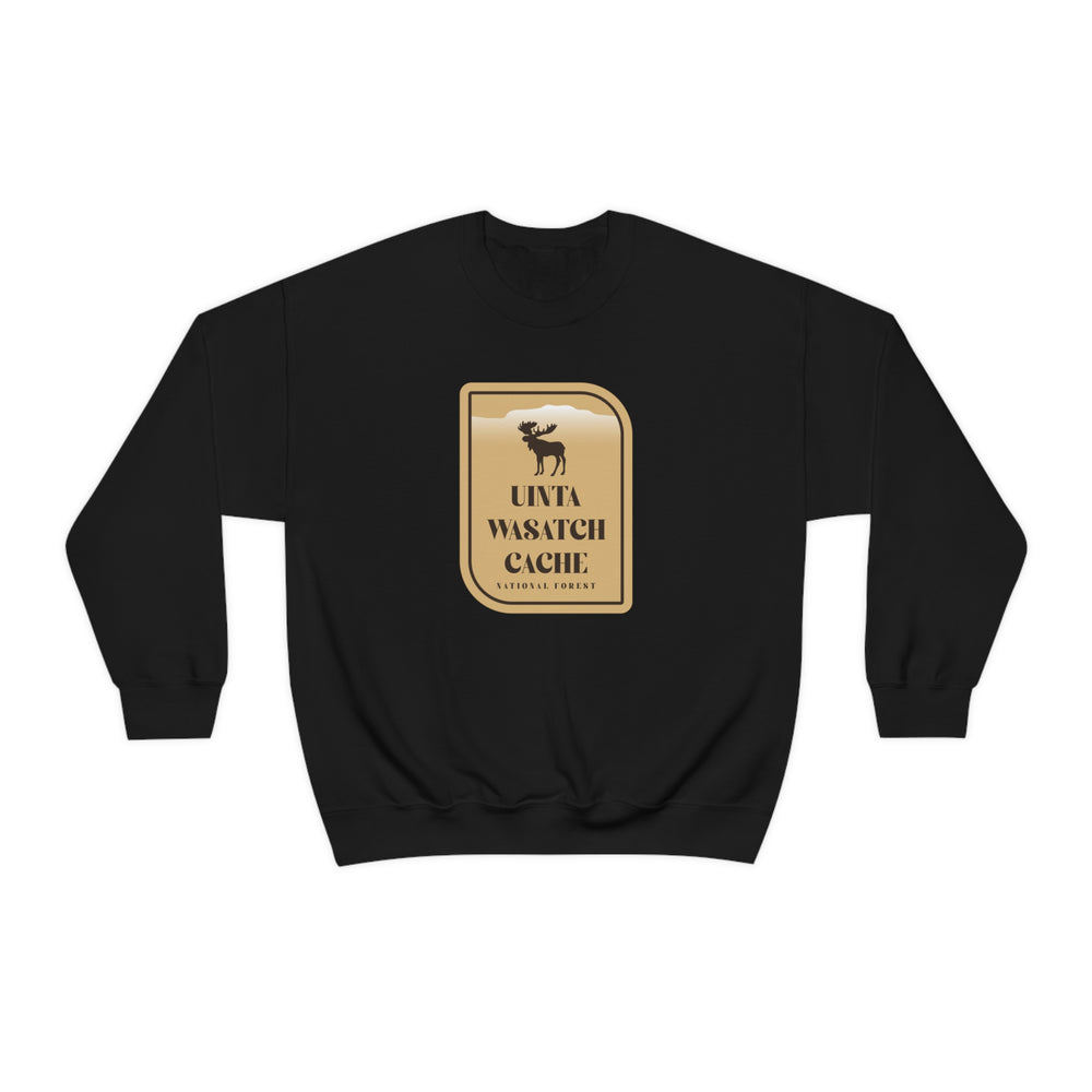 Uinta-Wasatch-Cache National Forest Unisex Heavy Blend Crewneck Sweatshirt