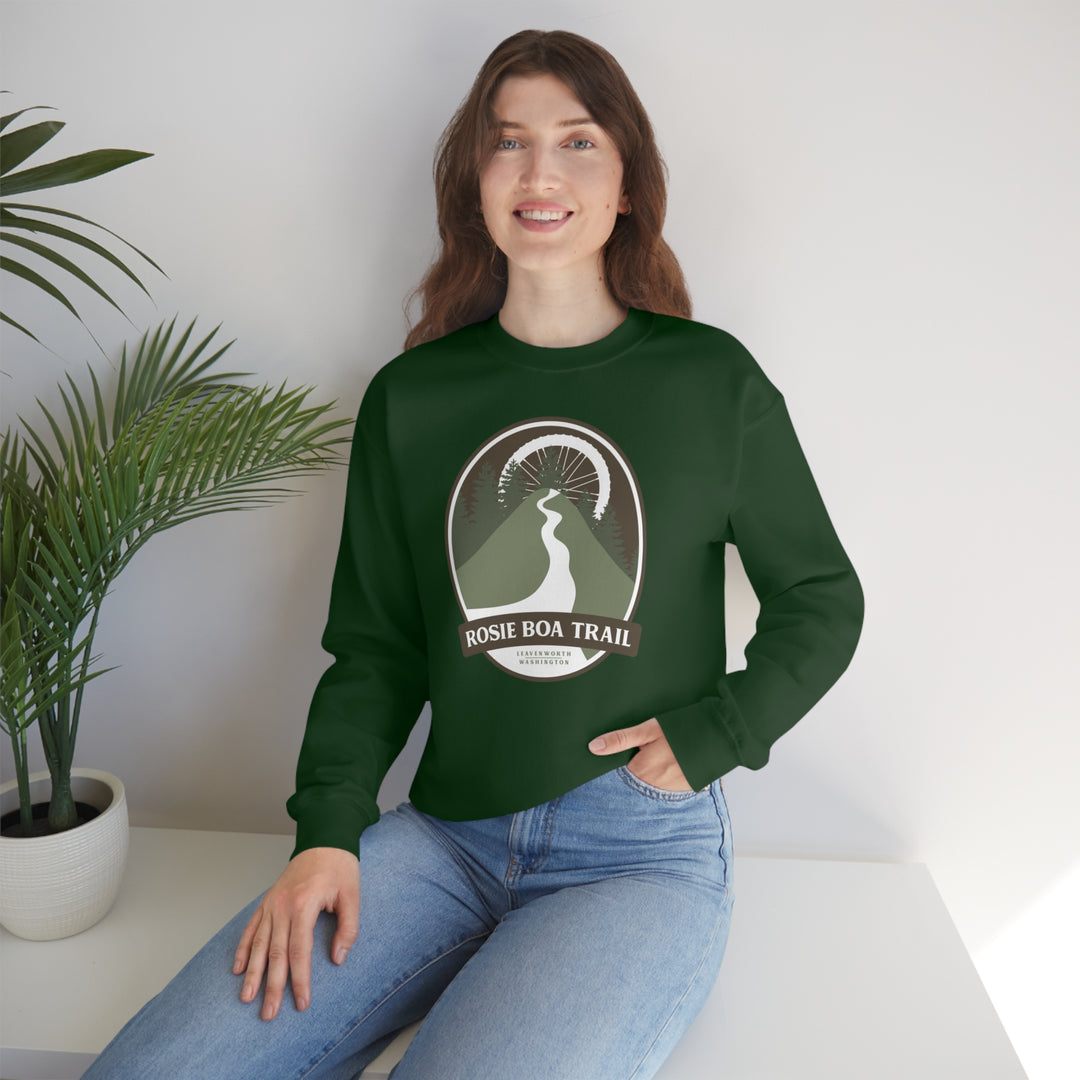 Rosie Boa Trail - Leavenworth, Washington Unisex Heavy Blend Crewneck Sweatshirt