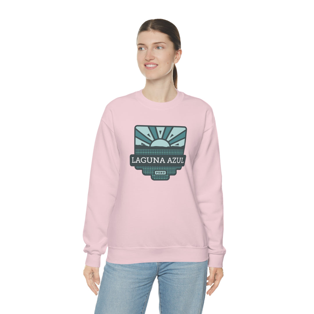 Laguna Azul - Peru Unisex Heavy Blend Crewneck Sweatshirt