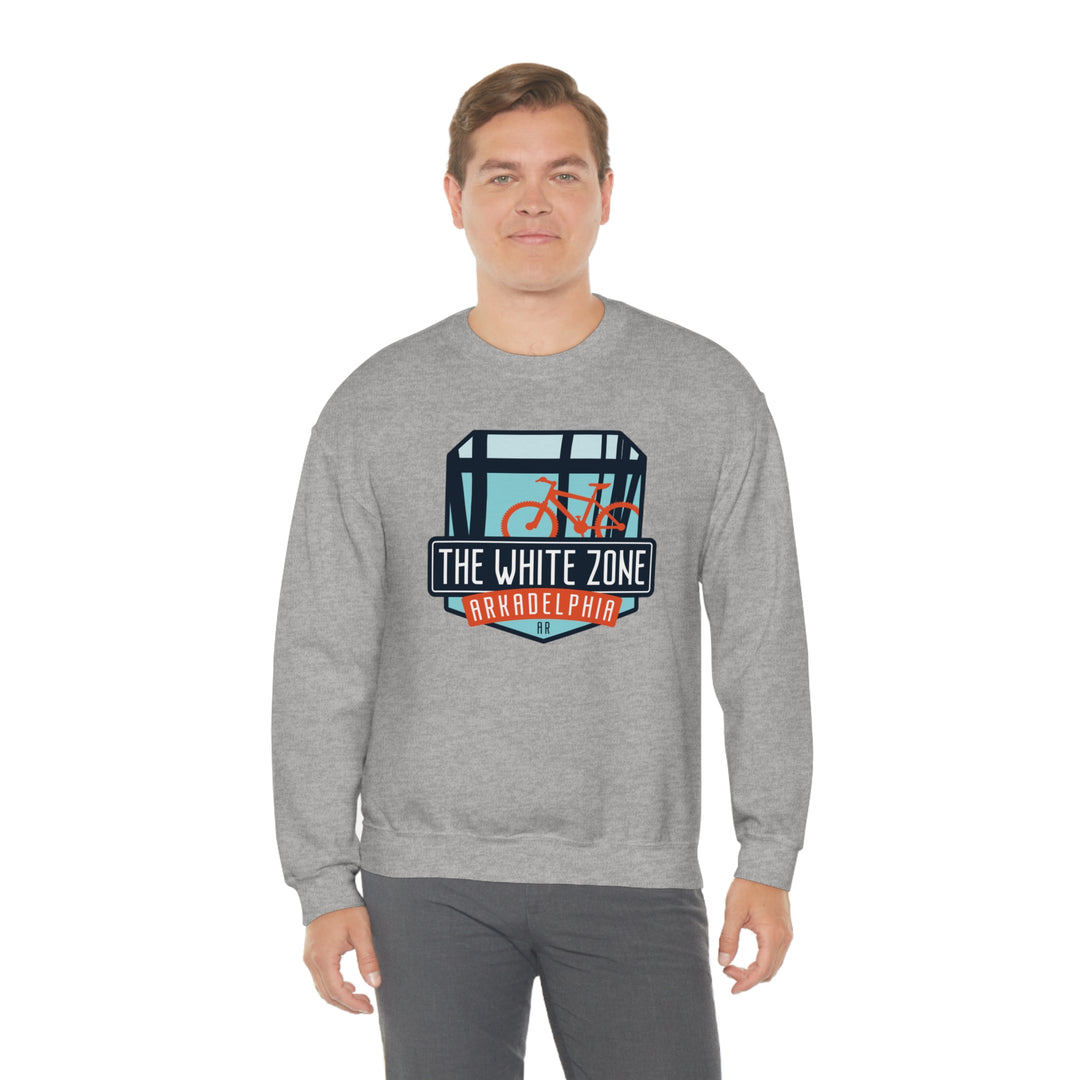 The White Zone - Arkadelphia, Arkansas Unisex Heavy Blend Crewneck Sweatshirt