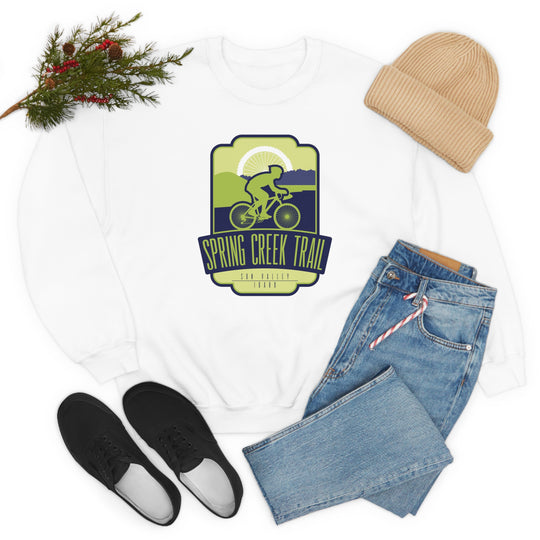 Spring Creek Trail - Sun Valley, Idaho Unisex Heavy Blend Crewneck Sweatshirt