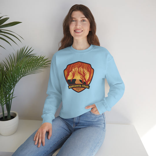 Manzanita Trail - Woodside, California Unisex Heavy Blend Crewneck Sweatshirt