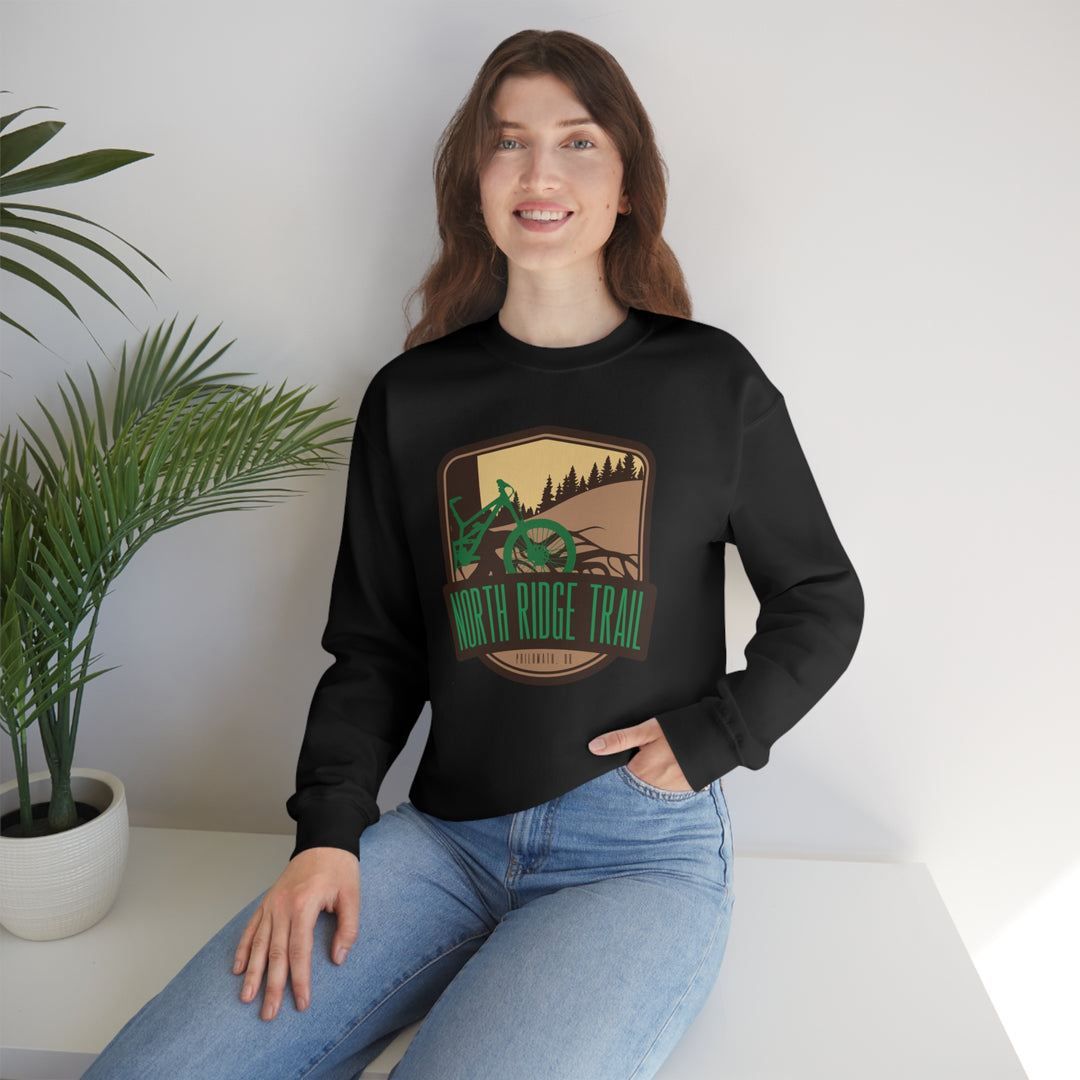 North Ridge Trail - Philomath, Oregon Unisex Heavy Blend Crewneck Sweatshirt