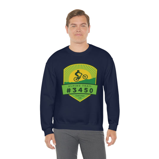 Alpine Trail #3450 - Oakridge, Oregon Unisex Heavy Blend Crewneck Sweatshirt