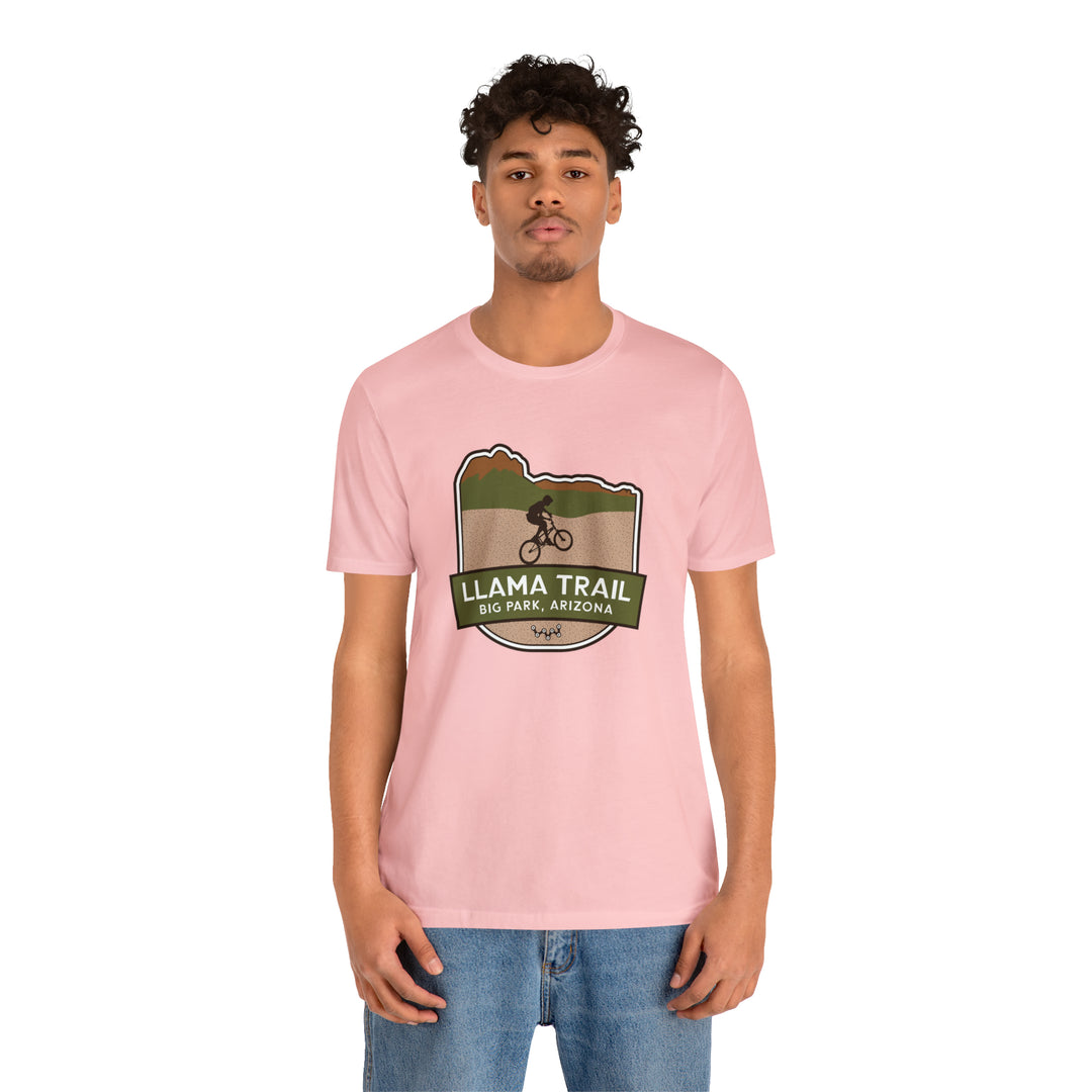 Llama Trail - Big Park, Arizona Unisex T-Shirt