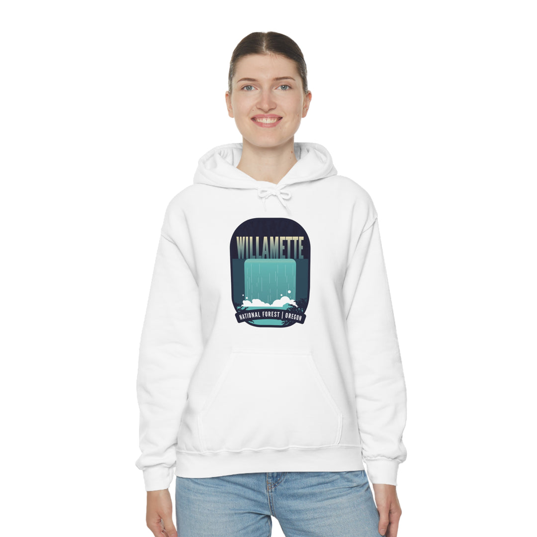 Willamette National Forest - Oregon Unisex Heavy Blend Hooded Sweatshirt