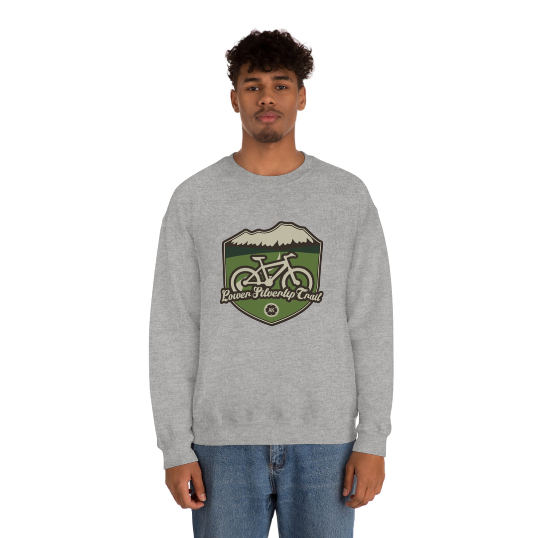 Lower Silvertip Trail - Alaska Unisex Heavy Blend Crewneck Sweatshirt