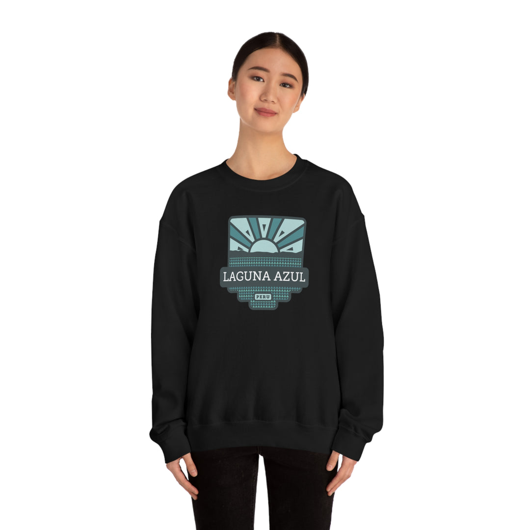 Laguna Azul - Peru Unisex Heavy Blend Crewneck Sweatshirt