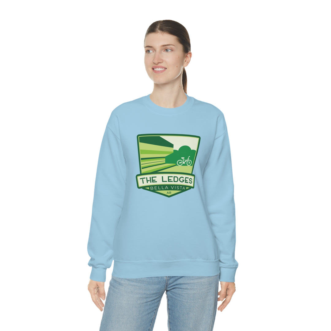 The Ledges - Bella Vista, Arkansas Unisex Heavy Blend Crewneck Sweatshirt