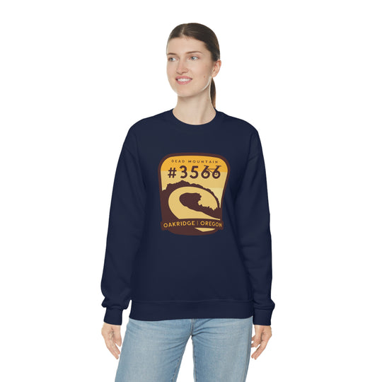 Dead Mountain #3566 - Oakridge, Oregon Unisex Heavy Blend Crewneck Sweatshirt