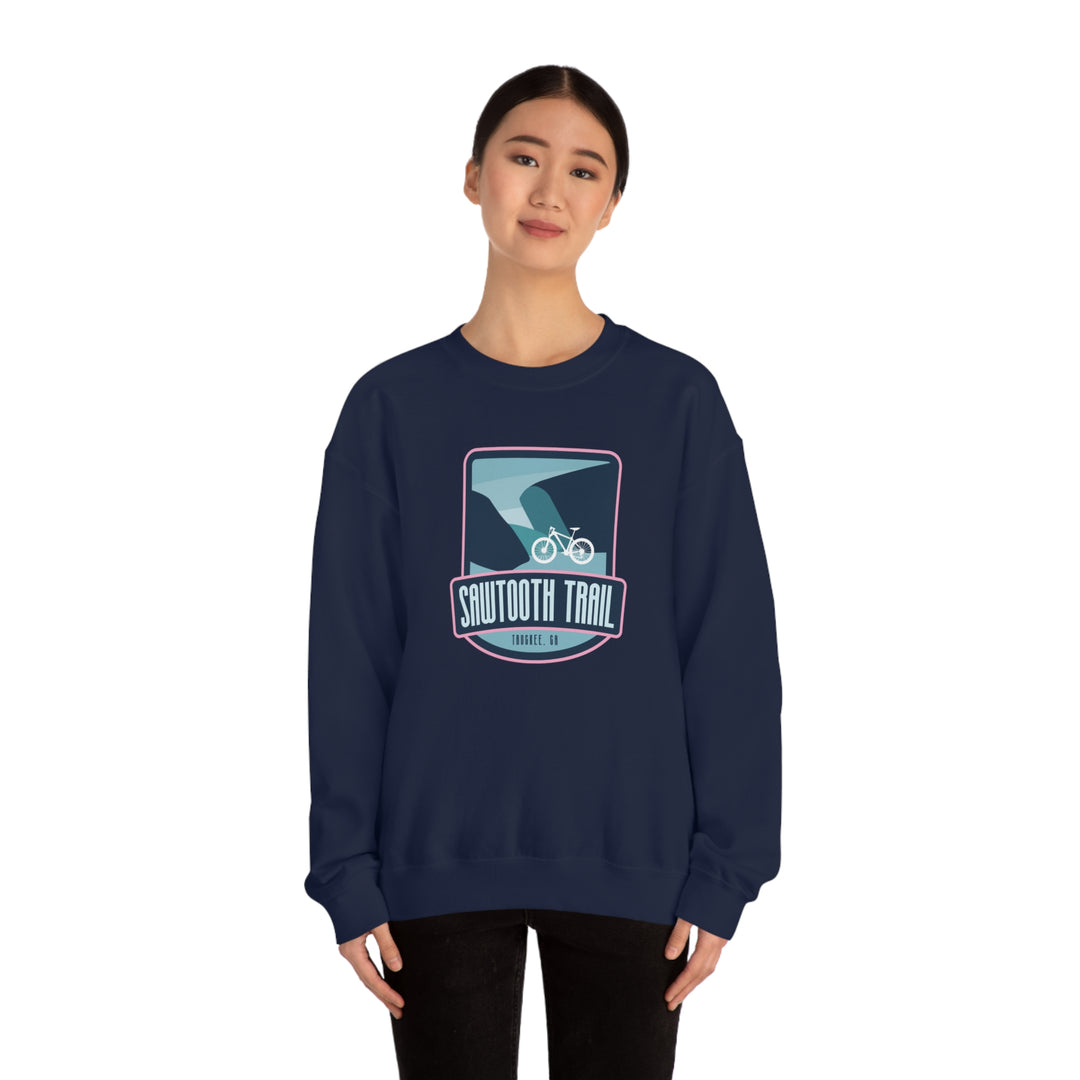 Sawtooth Trail - Truckee, California Unisex Heavy Blend Crewneck Sweatshirt