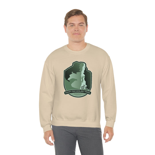 John Nicholas Trail - Monte Sereno, CA Unisex Heavy Blend Crewneck Sweatshirt