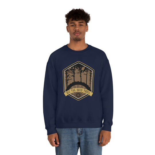 Off The Grid Trail - Washington Unisex Heavy Blend Crewneck Sweatshirt