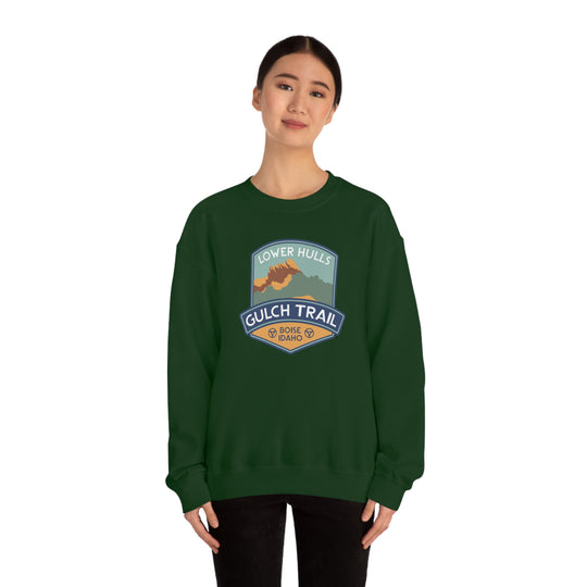 Lower Hulls Gulch Trail - Boise, Idaho Unisex Heavy Blend Crewneck Sweatshirt