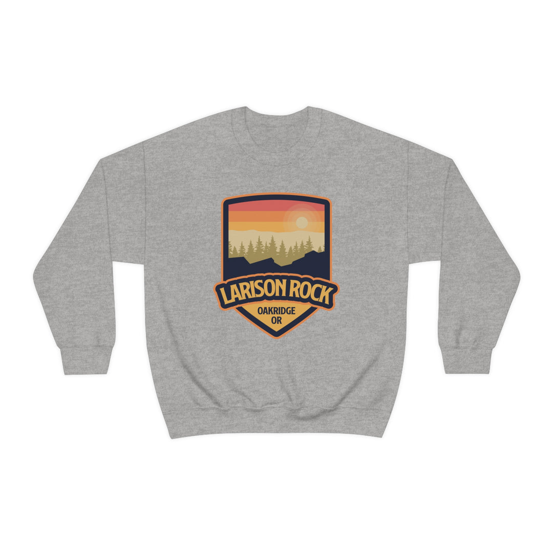 Larison Rock - Oakridge, Oregon Unisex Heavy Blend Crewneck Sweatshirt