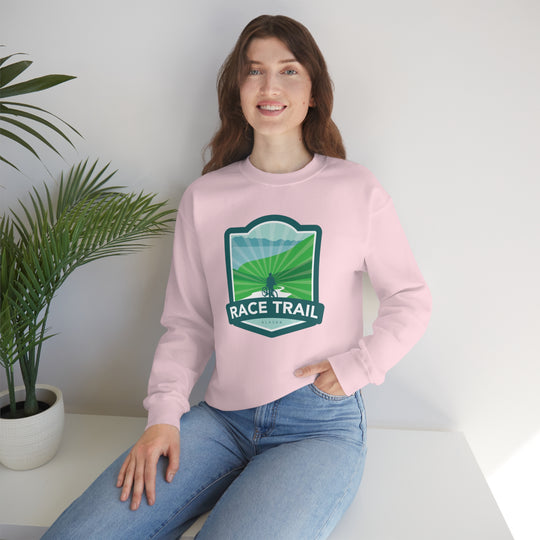 Race Trail - Alaska Unisex Heavy Blend Crewneck Sweatshirt