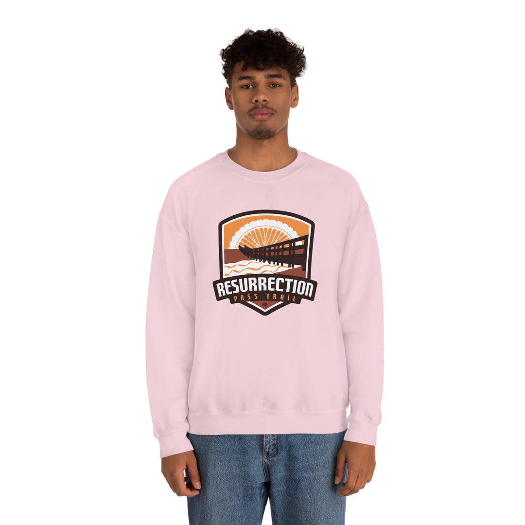 Resurrection Pass Trail - Alaska Unisex Heavy Blend Crewneck Sweatshirt