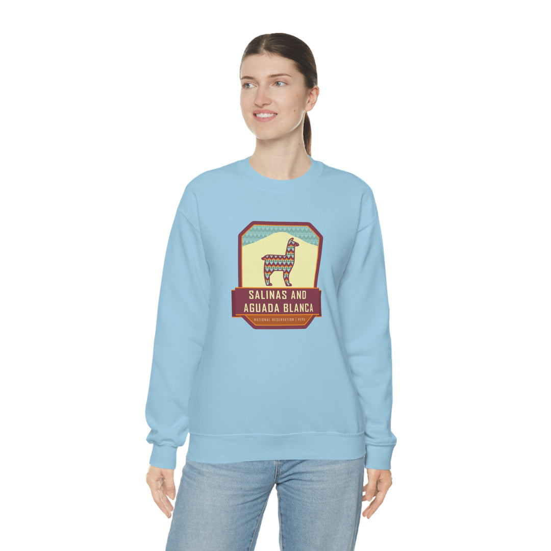 Salinas and Aguada Blanca National Reservation - Peru Unisex Heavy Blend Crewneck Sweatshirt