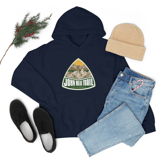 John Muir Trail Unisex Heavy Blend Hoodie Sweatshirt California hiker gift