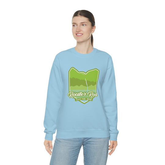 Rooster Rock State Park - Oregon Unisex Heavy Blend Crewneck Sweatshirt