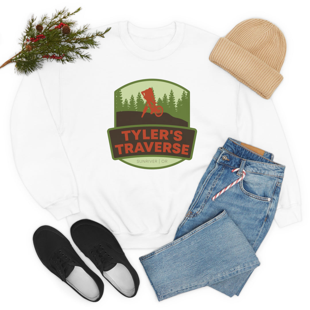 Tyler's Traverse - Sunriver, Oregon Unisex Heavy Blend Crewneck Sweatshirt