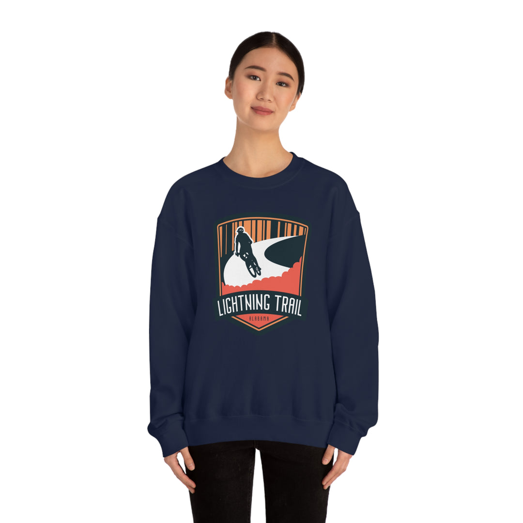 Lightning Trail - Alabama Unisex Heavy Blend Crewneck Sweatshirt