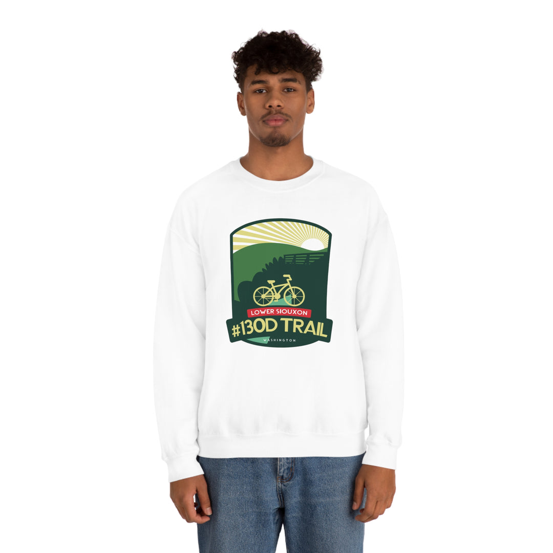 Lower Siouxon #130D Trail - Washington Unisex Heavy Blend Crewneck Sweatshirt