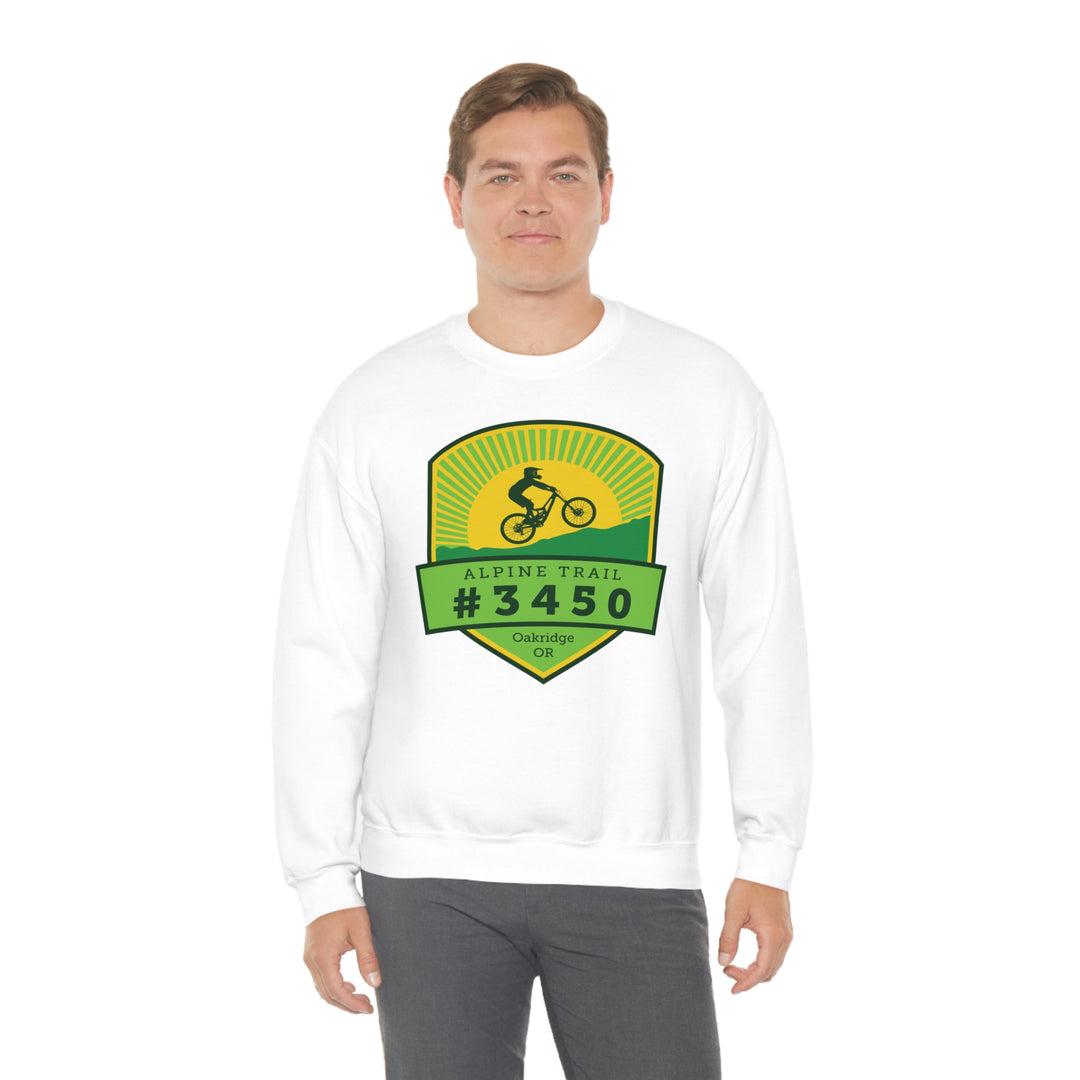 Alpine Trail #3450 - Oakridge, Oregon Unisex Heavy Blend Crewneck Sweatshirt