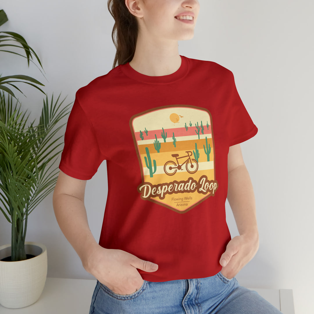 Desperado Loop - Flowing Wells, Arizona Unisex T-Shirt hiker gift - Utah