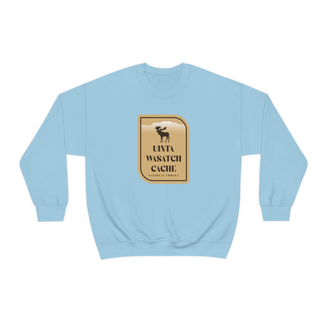 Uinta-Wasatch-Cache National Forest Unisex Heavy Blend Crewneck Sweatshirt