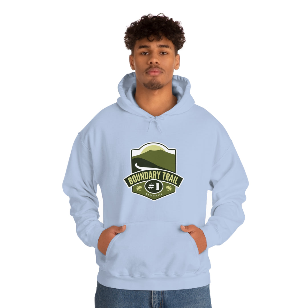 Boundary Trail #1 - Washington Unisex Heavy Blend Hooded Sweatshirt