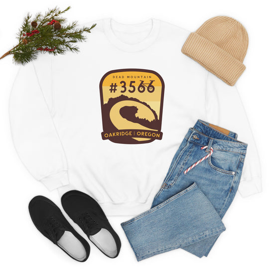 Dead Mountain #3566 - Oakridge, Oregon Unisex Heavy Blend Crewneck Sweatshirt