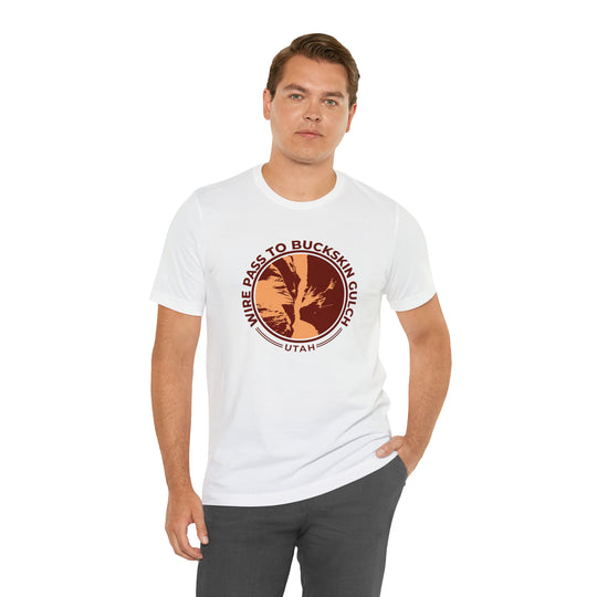 Wire Pass to Buckskin Gulch Short-Sleeve Unisex T-Shirt hiker gift - Utah