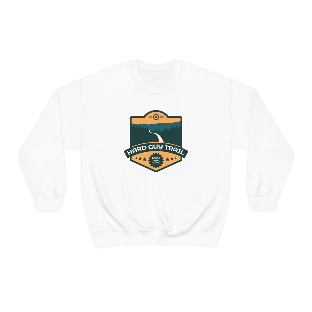 Hard Guy Trail - Boise, Idaho Unisex Heavy Blend Crewneck Sweatshirt