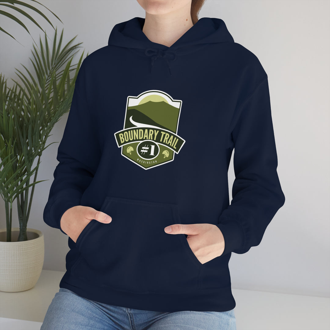 Boundary Trail #1 - Washington Unisex Heavy Blend Hooded Sweatshirt