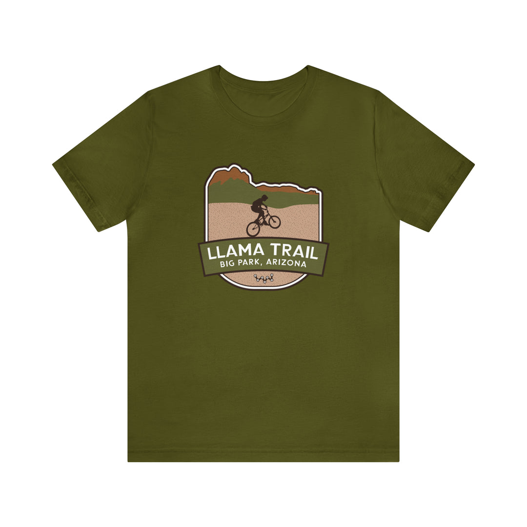 Llama Trail - Big Park, Arizona Unisex T-Shirt