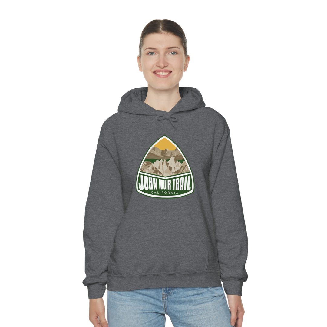 John Muir Trail Unisex Heavy Blend Hoodie Sweatshirt California hiker gift