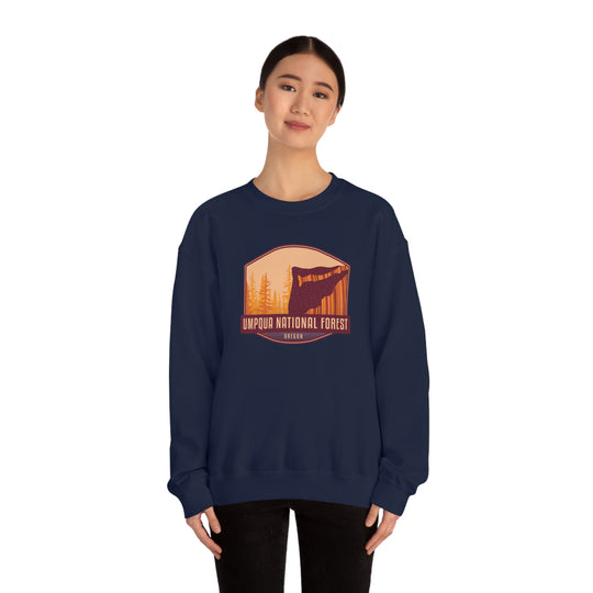 Umpqua National Forest - Oregon Unisex Heavy Blend Crewneck Sweatshirt