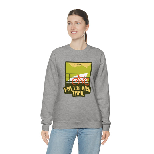 Falls View Trail - Alabama Unisex Heavy Blend Crewneck Sweatshirt