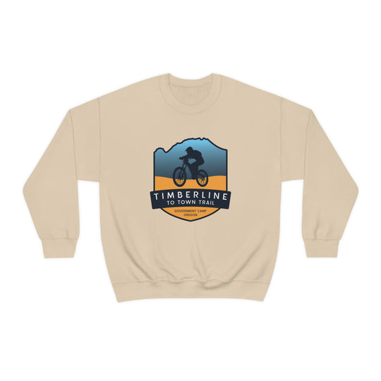 Timberline to Town Trail - Government Camp, Oregon Unisex Heavy Blend Crewneck Sweatshirt