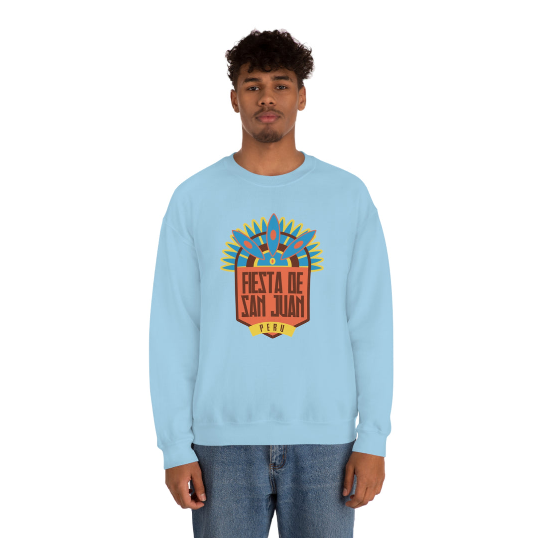 Fiesta de San Juan - Peru Unisex Heavy Blend Crewneck Sweatshirt